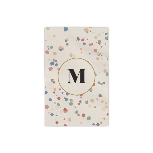 Beach Towel – terrazzo monogram example