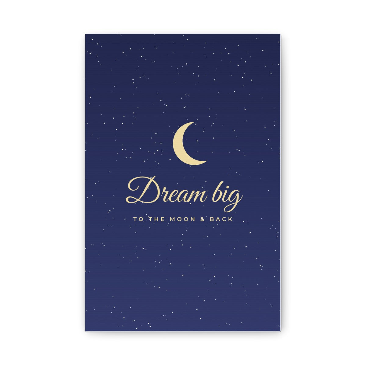 Canvas Print – night sky design example