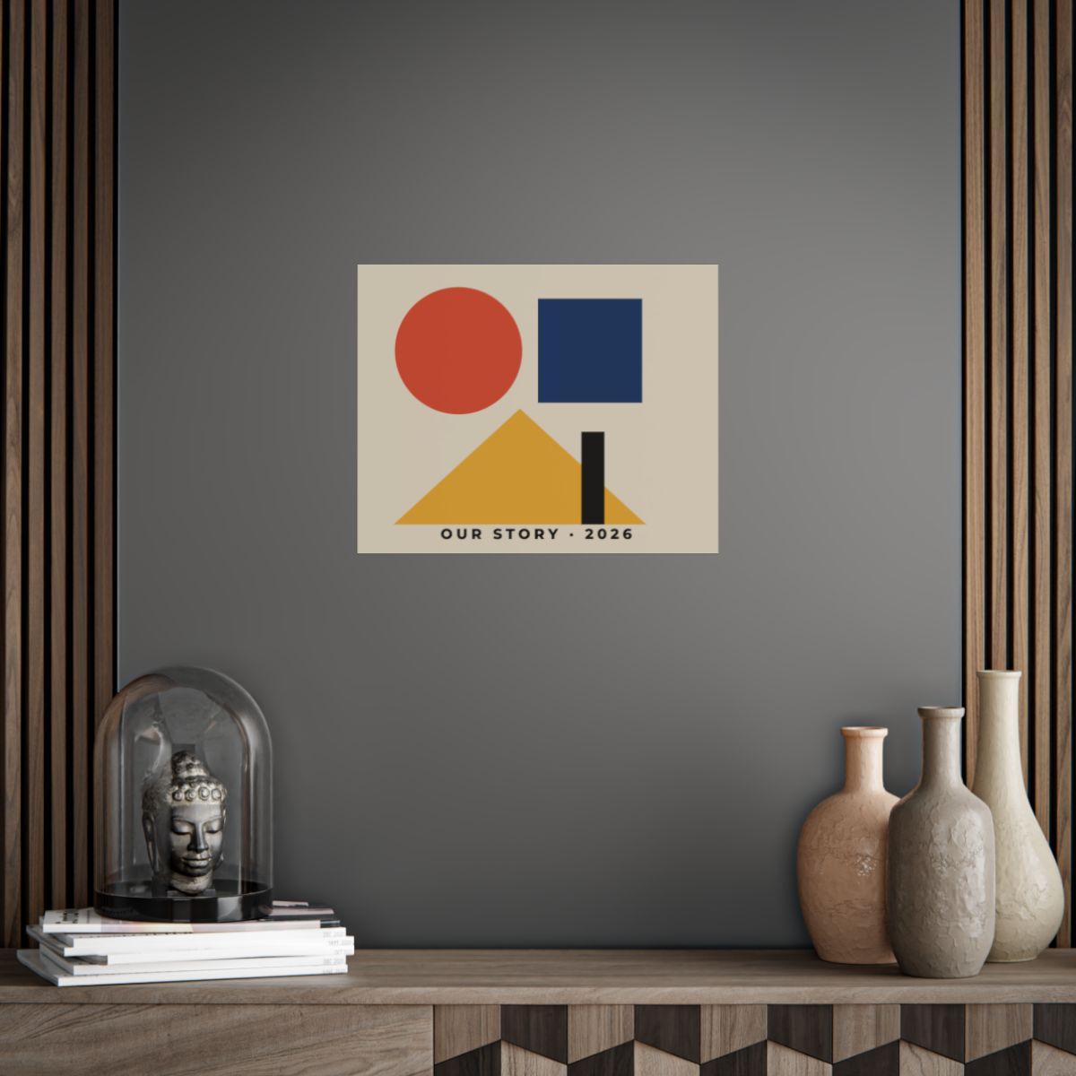 Poster – Bauhaus design example, lifestyle