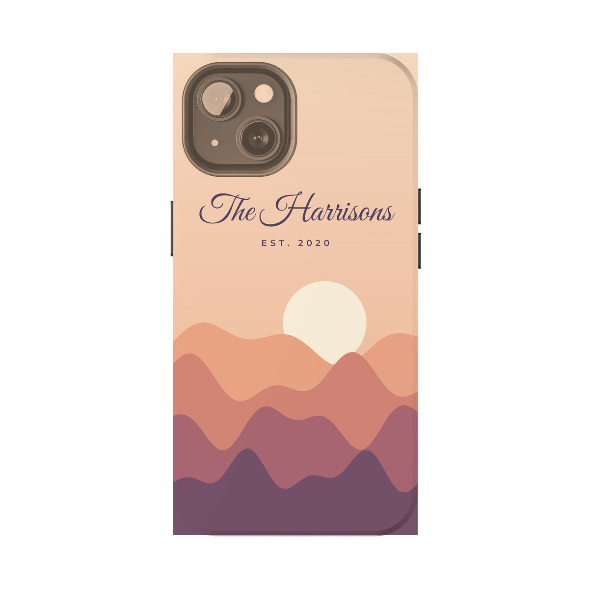 Tough Phone Case – sunset landscape design example